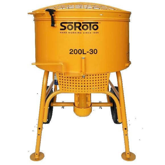 Soroto tvangsblander 200L