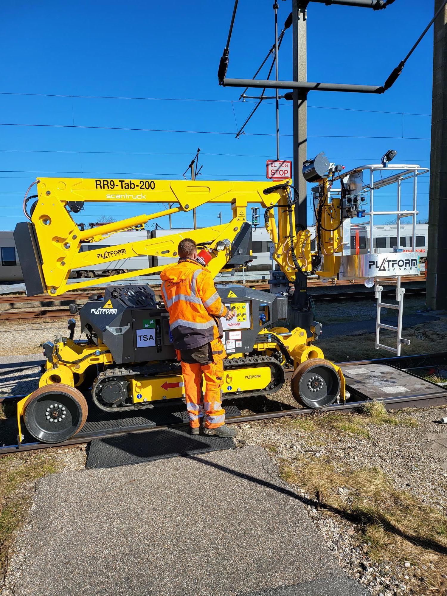 Platform RR9 on track