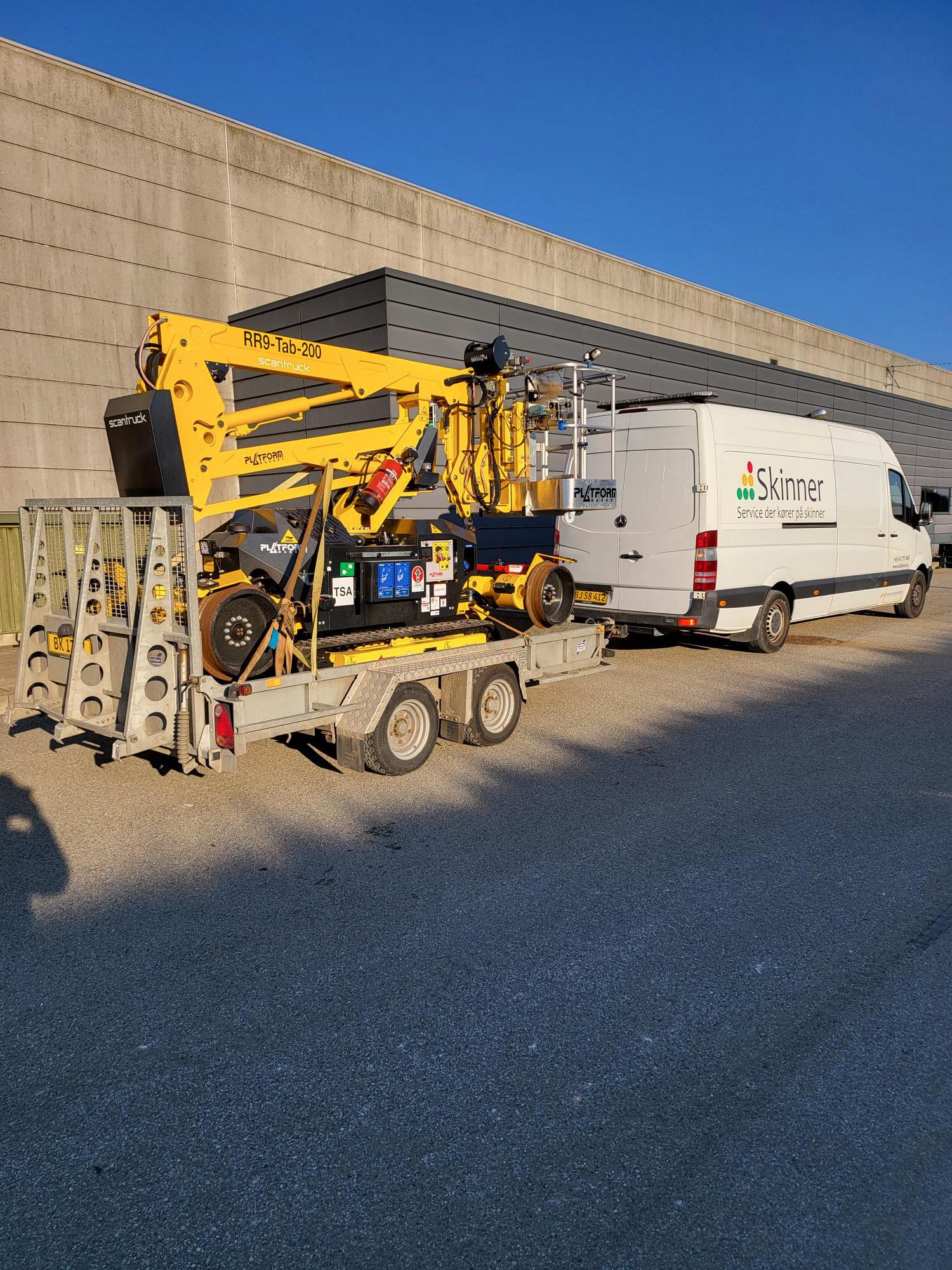 Platform RR9 med trailer